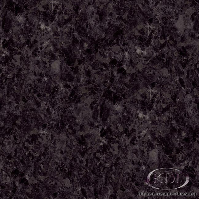 Angola Black Granite Kitchen Countertop Ideas