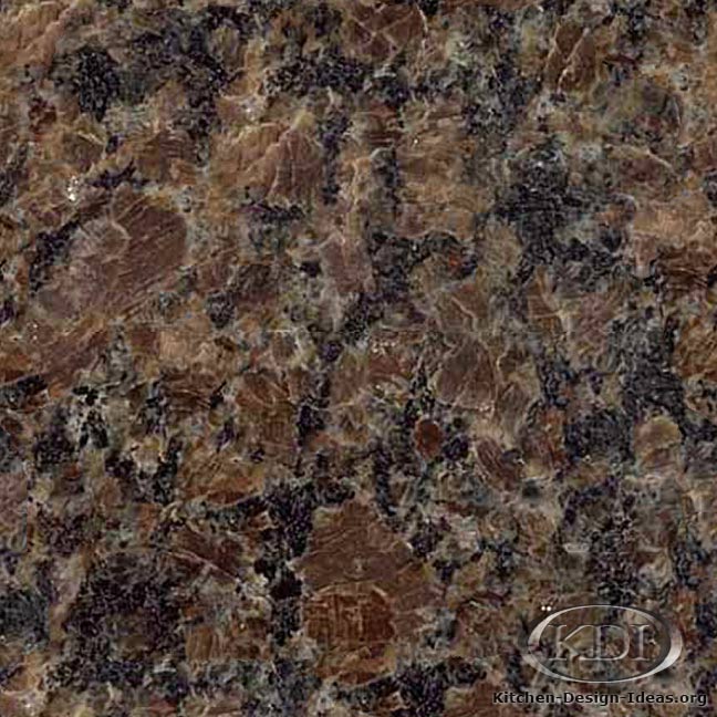 Autumn Brown Granite Kitchen Countertop Ideas