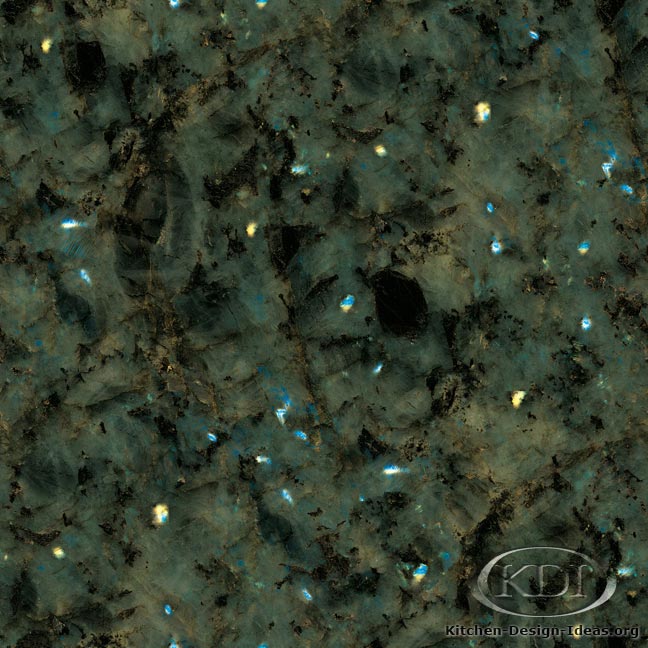 Blue Green Labradorite Granite Kitchen Countertop Ideas