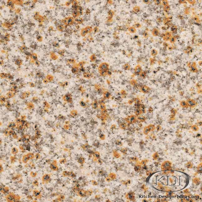 Giallo Fantasia Granite Kitchen Countertop Ideas