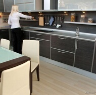 Modern Black Kitchen