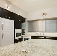 Modern Black Kitchen