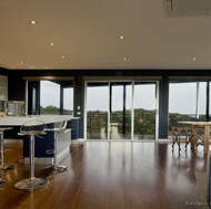 Modern Blue Kitchen