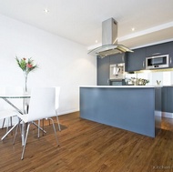 Modern Blue Kitchen