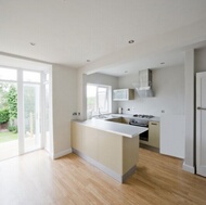 Modern Antique White Kitchen