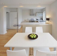 Modern Antique White Kitchen