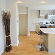 Modern Antique White Kitchen