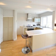 Modern Antique White Kitchen