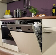 Modern Antique White Kitchen