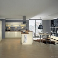 Modern Antique White Kitchen