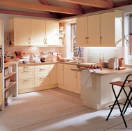 Modern Antique White Kitchen