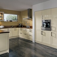 Modern Antique White Kitchen