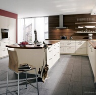 Modern Antique White Kitchen