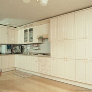 Modern Antique White Kitchen