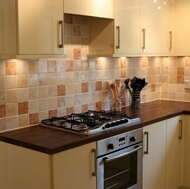 Modern Antique White Kitchen