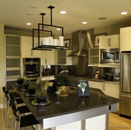 Modern Antique White Kitchen