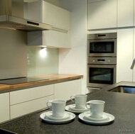 Modern Antique White Kitchen