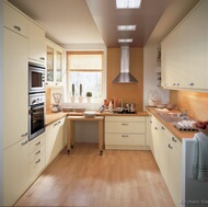 Modern Antique White Kitchen