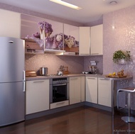 Modern Antique White Kitchen