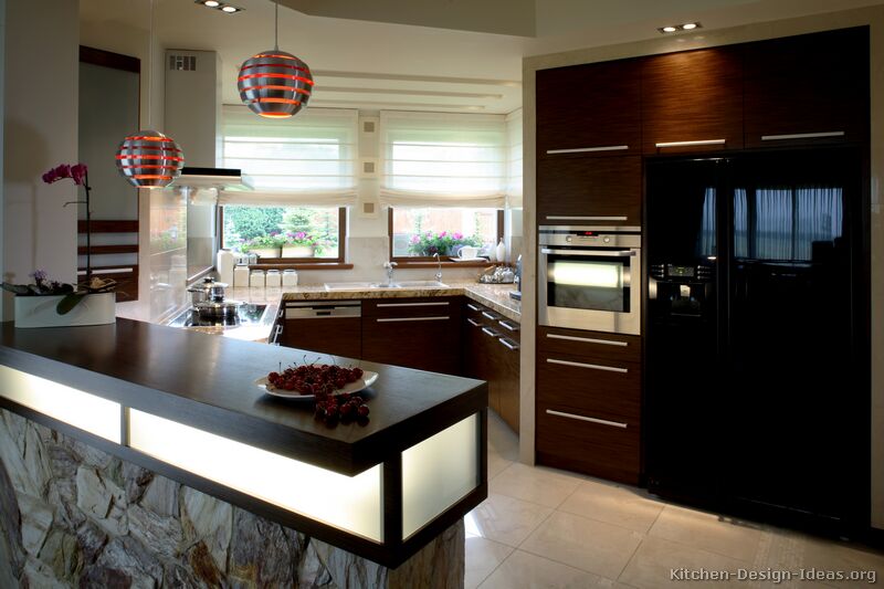 Modern Kitchen Designs Gallery Of Pictures And Ideas