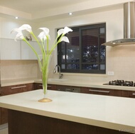 Modern Dark Wood Kitchen