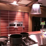 Modern Dark Wood Kitchen