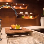 Wood Backsplash