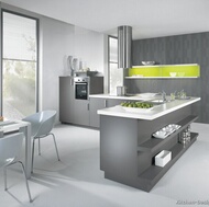 Modern Gray Kitchen