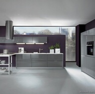 Modern Gray Kitchen