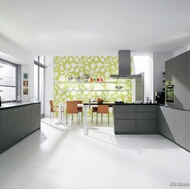 Modern Gray Kitchen