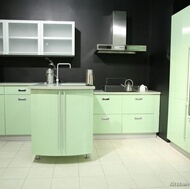 Modern Green Kitchen