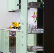 Modern Green Kitchen