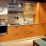 Modern Light Wood Kitchen