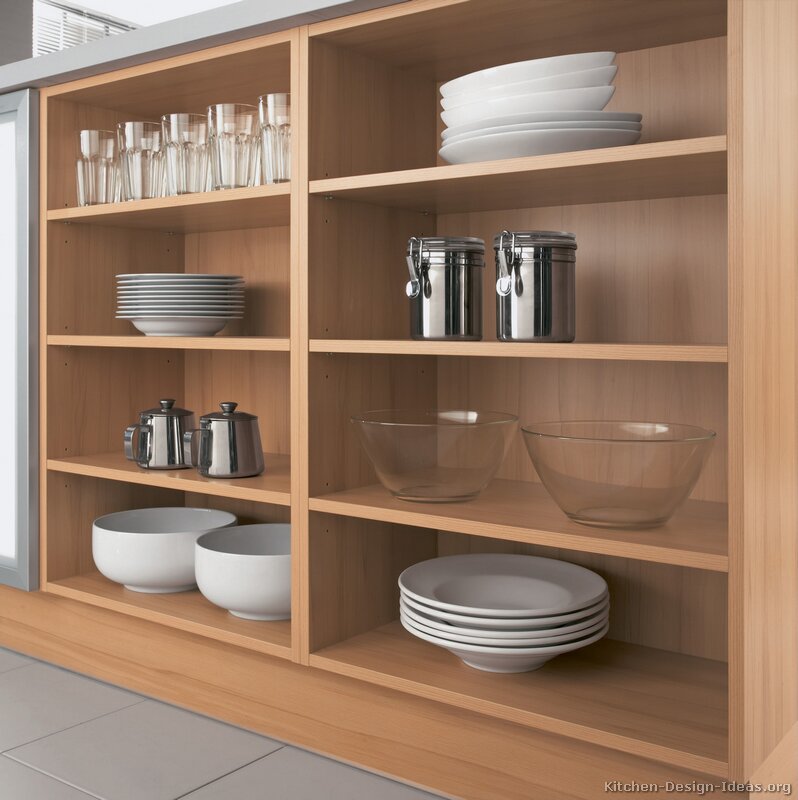 Pictures of Kitchens - Modern - Light Wood Kitchen Cabinets (Kitchen #17)