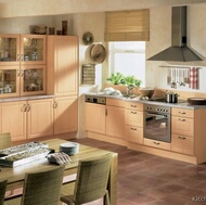 Modern Light Wood Kitchen