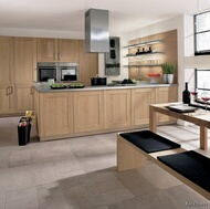 Modern Light Wood Kitchen