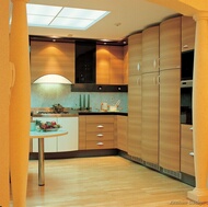 Modern Light Wood Kitchen