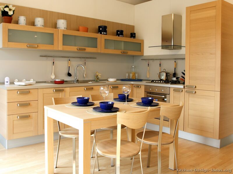 modern wood kitchen cabinets on Pictures Of Kitchens   Modern   Light Wood Kitchen Cabinets  Page 2