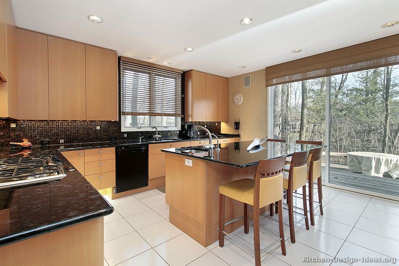 Pictures of Kitchens - Modern - Light Wood Kitchen Cabinets (Page 3)