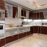 Modern Medium Wood Kitchen