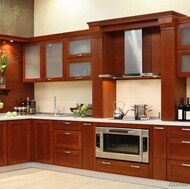 Modern Medium Wood Kitchen