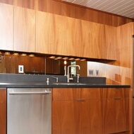 Modern Medium Wood Kitchen