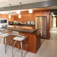 Modern Medium Wood Kitchen