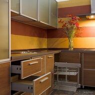 Modern Medium Wood Kitchen