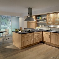 Modern Medium Wood Kitchen