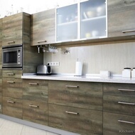 Modern Medium Wood Kitchen