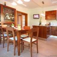 Modern Medium Wood Kitchen