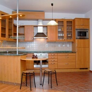 Modern Medium Wood Kitchen