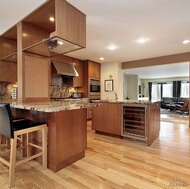 Modern Medium Wood Kitchen