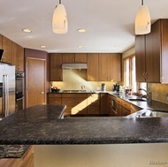 Modern Medium Wood Kitchen